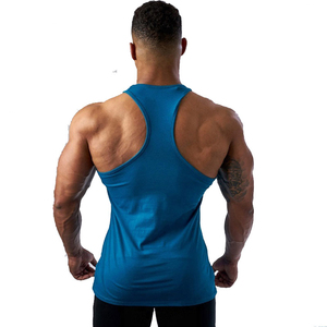 Summer New Top Premium Designs 2026 Fashionable Fitness Wear Printing Plain Men Tank Top With Your Logo - Product Image 3