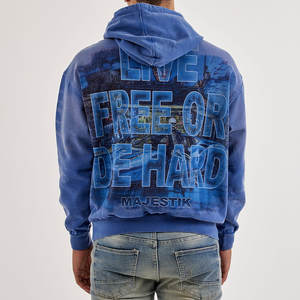 Fournisseur de sweats à capuche personnalisés avec strass, sweat à capuche en tissu durable avec design orné de pierres, idéal pour les labels de mode - Product Image 2