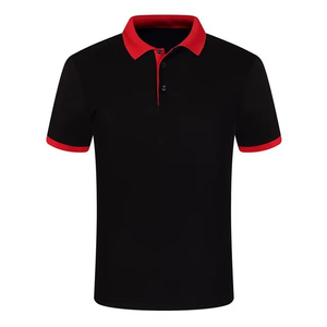 Camiseta Polo de Color Sólido para Hombre, Manga Corta, Mezcla de Algodón, Informal, para Golf, con Logotipo Personalizado, Ropa de Verano - Product Image 6