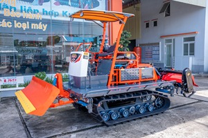 Tracteur chenillé HG80VN Turbo 80 CV 3-en-1 multifonction à chenilles en caoutchouc, machine agricole haute efficacité avec moteur et boîte de vitesses - Product Image 4