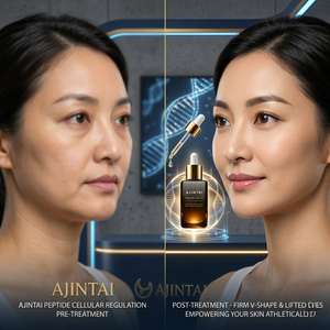 Sérum Peptidique AJINTAI Oligopeptides Anti-Âge pour les Yeux Rétinol Végétalien pour Tous Types de Peau Parfum Naturel Emballage en Boîte Colorée - Product Image 5