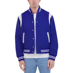 Chaqueta Varsity de Alta Calidad, Ligera, para Invierno, en Oferta, con Cuello Alto, Diseño Delgado y Cómodo, Chaqueta para Hombre - Product Image 1