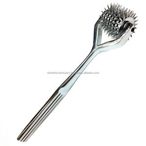 Grattoir corporel BDSM haut de gamme de qualité supérieure pour adultes, collection Singal SM IRISCO en acier inoxydable, taille/couleur personnalisée - Product Image 3