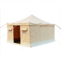 Tente de désert arabe traditionnelle de luxe à double couche en toile, design imperméable quatre saisons pour Dubaï, l'Arabie Saoudite, les Émirats arabes unis, le Qatar