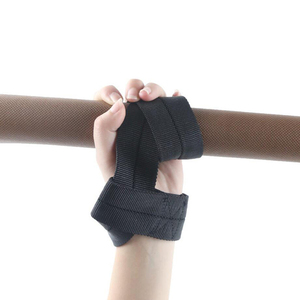 Sangles de levage réglables pour la musculation et le fitness, bandes de poignet pour l'haltérophilie, service OEM personnalisé - Product Image 1