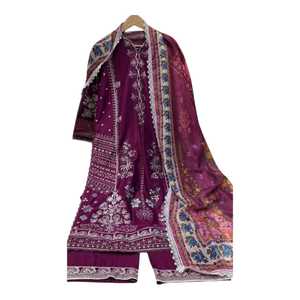 Trajes Indios y Pakistaníes para Mujer, Listos para Usar, Diseño Exclusivo en Algodón, Kurta, Shalwar, Duppatta, Colección Verano 2026 - Product Image 1