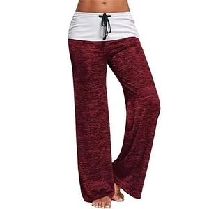 Hot Sale Women's High Waist Knitted <b>Harem</b> Pants Regular Sporty Ankle Length Solid Black Pockets Elastic Waist 100% Polyester - Product Image 5