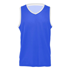 เสื้อบาสเก็ตบอลแบบกำหนดเองได้ ทนทาน สำหรับผู้ชาย สีที่กำหนดเองได้สำหรับกีฬาทีม ชุดฤดูร้อนไซส์ใหญ่ ระบายอากาศได้ดี แห้งเร็ว 100% - Product Image 5