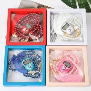 ลูกประคำทำมือคุณภาพพรีเมียมสำหรับส่งออก ลูกประคำสำหรับอุปกรณ์ประกอบการละหมาดของชาวมุสลิม คอลเลคชั่นอุปกรณ์ละหมาดในราคาประหยัด - Product Image 6