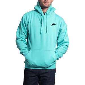 Hoodies basiques pour hommes à manches longues, coupe ample, faible MOQ, prix de gros, respirants, en stock. - Product Image 1