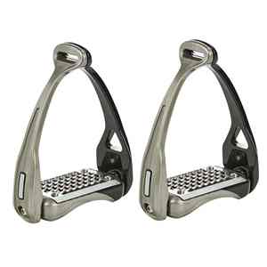 Advanced safety horse stirrups shock resistant anti slip platform lightweight durable equestrian riding accessory stable support - Product Image 3