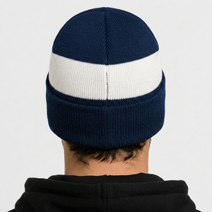 Comfortable Men Beanie <b>Caps</b> Camouflage Customized Logo Polyester Cotton Unisex Adult <b>Winter</b> Hats 3D Embroidery Embossed Printing - Product Image 2