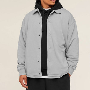 Custom Logo <b>Light</b> Weight Outdoor <b>Waterproof</b> Windbreaker <b>Jacket</b> Button up Coach <b>Jacket</b> for Men - Product Image 1