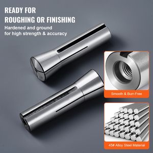 Set di 13 Pinze di Precisione R8 1/8FT 7/8FT 45° #   Mandrino portafresa 0.0012"/30 µm TIR 13, Scatole di stoccaggio etichettate per portautensili - Product Image 4