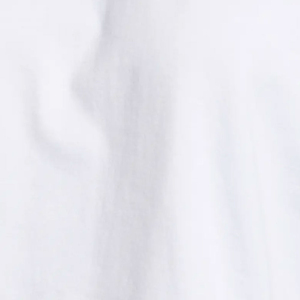 Camiseta Corta de Algodón Blanca para Mujer, Cuello Redondo, Manga Corta, Color Sólido, Estilo Casual, Primavera Verano - Product Image 2