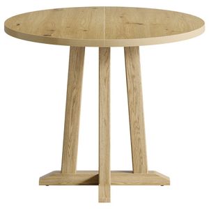 Tavolo da Pranzo Rotondo, Piccolo Tavolo da Cucina, Tavolino da Caffè per Cucina, Soggiorno, Sala da Pranzo (Solo Tavolo) - Product Image 5