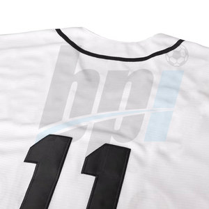Servicio OEM, Jersey de Béisbol de Color Sólido, Estilo Único, Jersey de Béisbol para Adultos, MOQ Bajo - Product Image 3
