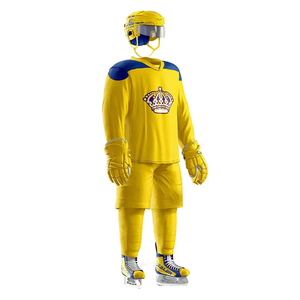 Uniformes de Hockey sobre Hielo Impresos de Último Diseño y Alta Calidad, Ropa Deportiva Personalizada para Equipos, Unisex, 100% Poliéster - Product Image 3