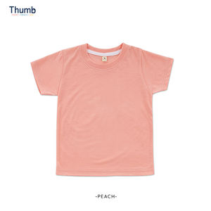 T-shirt en polyester uni fabriqué en Thaïlande pour impression par sublimation, vente en gros, blancs de qualité supérieure - Product Image 4