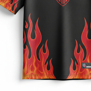 Uniforme de Fútbol Americano Resistente, Personalizado, con Paneles de Malla Ventilada, Estándar de Liga Profesional, Trajes para Equipos de Fútbol - Product Image 4