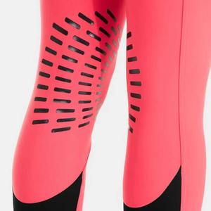 Culotte d'équitation taille haute personnalisée pour femme, longueur intégrale, couleur unie, extensible dans quatre directions, avec ceinture et logo frontal 2026 - Product Image 3
