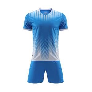Nuevo Diseño OEM, Jersey de Fútbol Sublimado de Manga Corta para Hombre, Conjuntos con Logotipo del Equipo, Uniforme de Fútbol Transpirable - Product Image 1