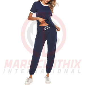 Custom Logo 100% Cotton Made Women Tracksuit With All Size Available High Quality Women Tracksuits In Best Price - Product Image 4