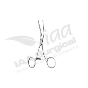 Instrument chirurgical manuel en acier inoxydable pour hémostase atraumatique, base en acier inoxydable, certifié CE Classe I - Product Image 2