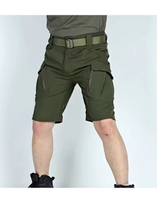 Eco Friendly Cotton Cargo Shorts Cargo Shorts for Camping and Hiking Activities High Performance Cargo Shorts for Men - Product Image 1