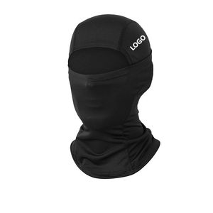 Vente en gros de balaclavas d'hiver en polyester de haute qualité, tricotés, unis, pour adultes, respirants, pour le sport - Product Image 6
