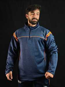 Ensemble de survêtement 3 pièces pour homme PUFFIN SPORTS, haute qualité, personnalisé, séchage rapide, col rond, coupe régulière, idéal pour l'été - Product Image 4