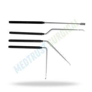 Retractores de Raíz Nerviosa Scoville 125mm 8mm 5mm 3mm, Instrumento Quirúrgico de Columna Vertebral para Retracción de Nervios Lumbar y Cervicales - Product Image 4