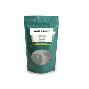 Bolsitas de Té de Hoja de Salvia de Tu Marca, Bolsa Verde, Mezcla de Hierbas Secas, Especias y Condimentos - Product Image 1