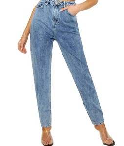 Jean en denim pour homme de qualité supérieure, vintage, décontracté, coupe droite, respirant, personnalisé, délavé à la pierre, foncé, avec lavage laser - Product Image 4