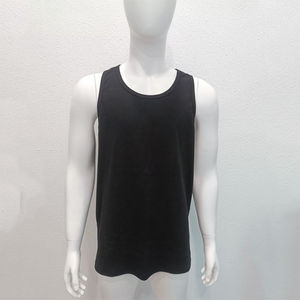Camiseta sin mangas para hombre, antiencogimiento, MOQ bajo, de secado rápido, ecológica, transpirable, fabricada en fábrica, corte ajustado, para venta en línea. - Product Image 6