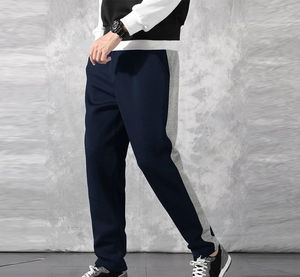 Pantalon décontracté pour homme Fazn, de haute qualité, confortable, couleur unie, fermeture élastique mi-haute, fabriqué au Pakistan, en toile, coupe droite. - Product Image 2