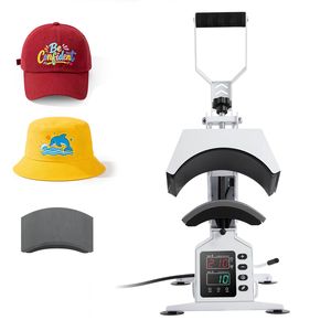 Pressa a Caldo Automatica per Cappelli con 2 Piastre Intercambiabili, Stiratore per Cappelli, Controllo Preciso di Temperatura e Tempo - Product Image 1