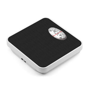 Pèse-personne mécanique non électrique 130 kg Analogique Précision 500 g Corps en métal robuste Conception écologique pour la maison et la salle de sport - Product Image 1