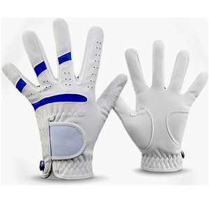 Custom Colour Golf Gloves Men Right Handed Golfers A+ Quality Cabretta Leather Made OEM Golf Gloves - Product Image 5