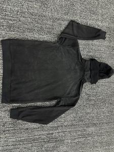 Sweat à capuche streetwear de haute qualité pour hommes, en coton et élasthanne, avec logo personnalisé brodé, grande taille, en polaire d'hiver, OEM ODM - Product Image 2