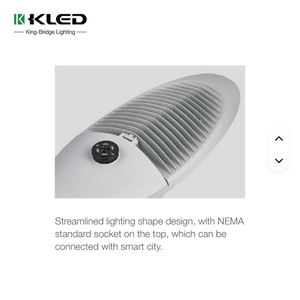 Lampadaire LED haute puissance IP66 150W Éclairage extérieur Garantie 5 ans Alliage d'aluminium Certifié CE Dimmable 100 000 heures - Product Image 3