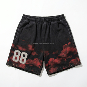 Conjunto de Camiseta sin Mangas Negra para Hombre con Estampado de Esqueleto Angelical de Baloncesto, Cuello Redondo, Estilo Urbano, Atuendo de Verano - Product Image 5