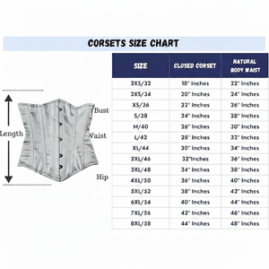 Steel Boned Satin Waist Trainer Corset - High-Quality Mint Green <b>Underbust</b> Bustier Corset | Custom ODM/ODM Fashion Corsets - Product Image 5