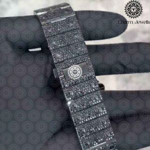 Charm_Jewells Luxury Stainless Steel <b>Watch</b> Band 20mm Folding Clasp Unisex Luminous Quartz Movement - Product Image 3