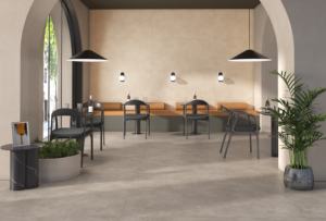 Azulejos de porcelana mate modernos de formato grande, tamaño 600x1200, para pisos y paredes, para proyectos de diseño de interiores residenciales y comerciales. - Product Image 4