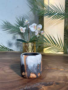 Elegant Resin Epoxy <b>Wood</b> Bakhoor <b>Burner</b> with Artistic Pattern Handmade Arabic Oud <b>Burner</b> Luxury Home Fragrance & Interior Decor - Product Image 4