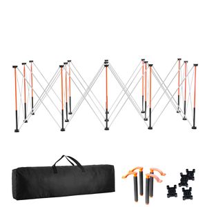 Banc de travail pour le travail du bois 8,05 x 4,13 pieds, banc de travail pliable, capacité de charge de 6000 lb, pas d'assemblage, support de travail portable et pliable - Product Image 1