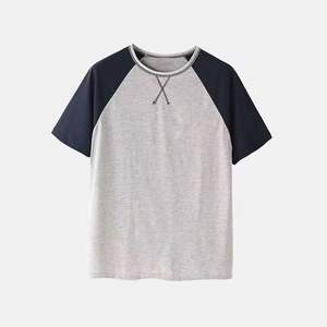 Nouvel ensemble décontracté homme été 2025 : T-shirt respirant 100 % coton à manches courtes et pantalon - Product Image 4