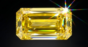 Diamants synthétiques de laboratoire RCK Global, jaune canari, taille baguette, clarté VVS-SI, CVD, pierres lâches 0,05-0,20 ct, sertissage en canal - Product Image 4