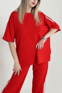 Nouveau style de survêtement décontracté 2-en-1 pour femme enceinte, grande taille, couleur unie, en tissu écologique respirant et à séchage rapide pour l'entraînement sportif - Product Image 6